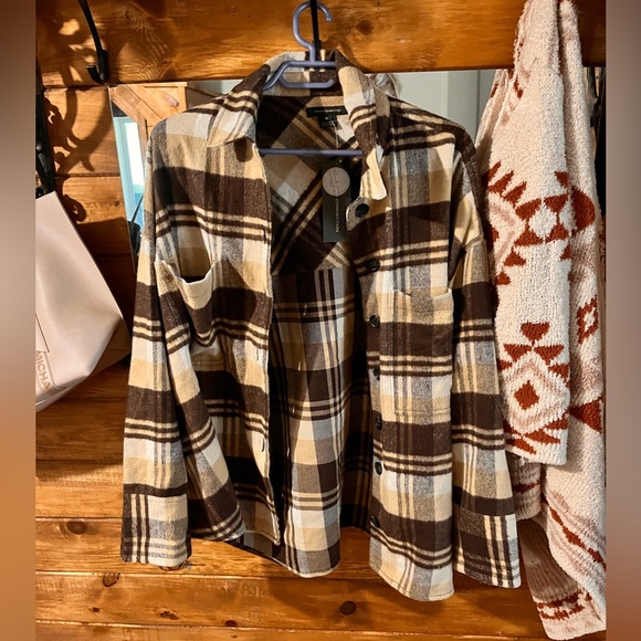 Flannel shacket - Picture 1 of 3